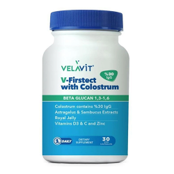 Velavit V-Firstect With Colostrum Takviye Edici Gıda